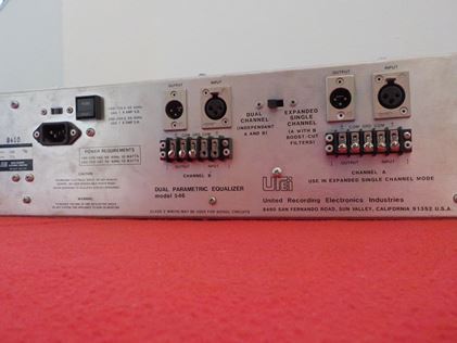 Urei-546 Dual Parametric EQ